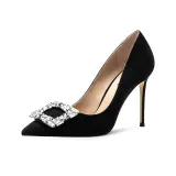 Классический черный [Высота каблука 9 см]