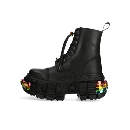 NEW ROCK Ботильоны 10 см Унисекс Черный