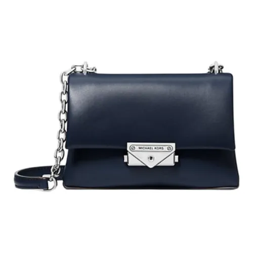 MICHAEL KORS Cece Полиуретан Сумка через плечо Маленькая Женская Морской синий