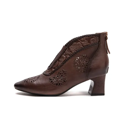 JIEZHOU Женские ботильоны