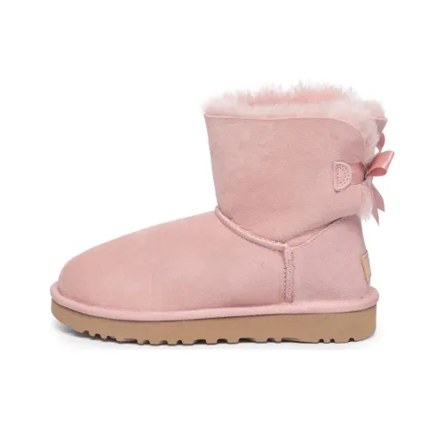 UGG Мини Baley Арочный II Термический Износостойкий Амортизирующий Короткий Снегобут Женские Кристально-розовый
