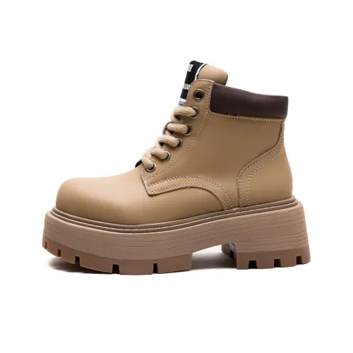 MATA Короткий Мартин Ботинок 6 см Женский