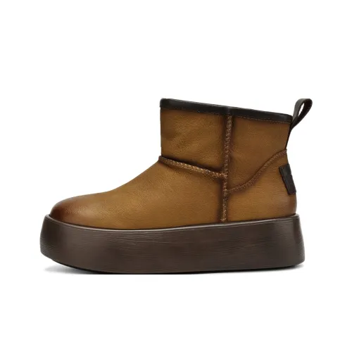 BOERDIQI Термостойкая короткая сноуботинка для женщин