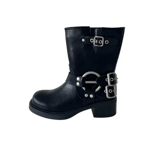 Ботильоны Mooreyu Atelier 4,7 см женские черные