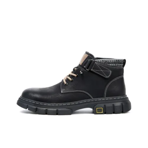 Wit Short Martin Boot Мужской Коричневый