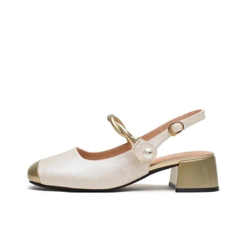 AGSDON Грубый каблук Высокие каблуки 4,5 см Женские