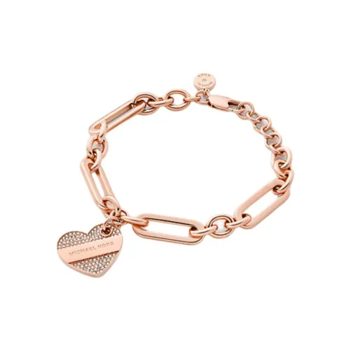MICHAEL KORS Розовое золото с покрытием латунь браслеты с кубическим цирконием унисекс золото