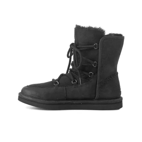 UGG Устойчивые к истиранию амортизаторы Короткий Сноубутсы Женские Черный