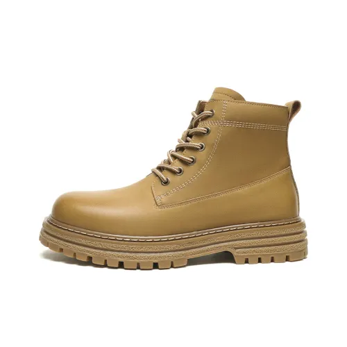Mulinsen Желтый Ботинки Короткий Мартин Boot Мужской