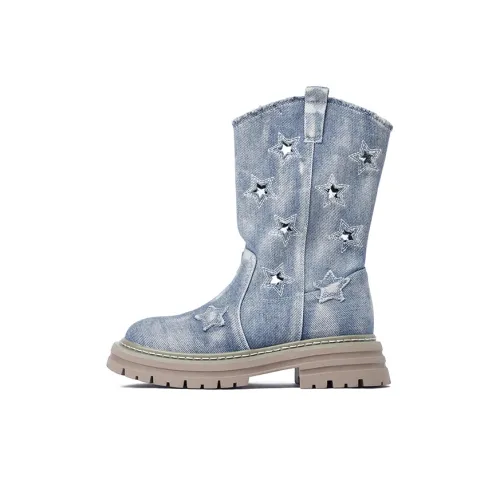 JOSINY Ботильоны Синие Женские