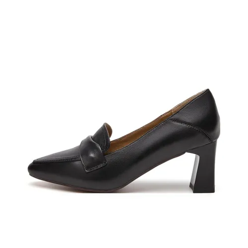 ST SAT Грубый каблук Высокие каблуки 6,5 см Женские