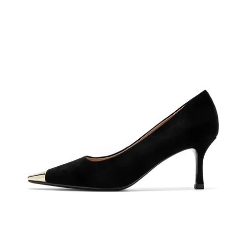 NINE WEST Высокие каблуки Черный Женский