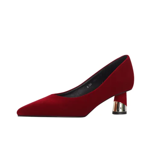 WUDASHU Грубый каблук Высокие каблуки 5 см Женские