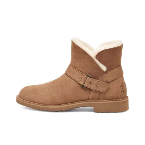 UGG Aubrielle Теплоизоляционное покрытие Короткие сноубутсы Женские Каштановый