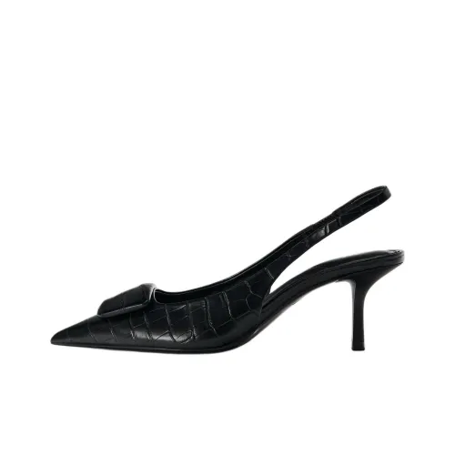 ZARA Высокие каблуки Черные Женские