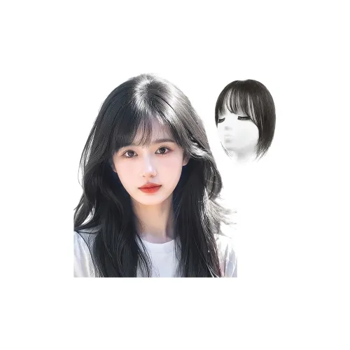 MUYAN Высокая макушка Full Натуральный Волосы Стиль Завивки Перука Нижняя заколка