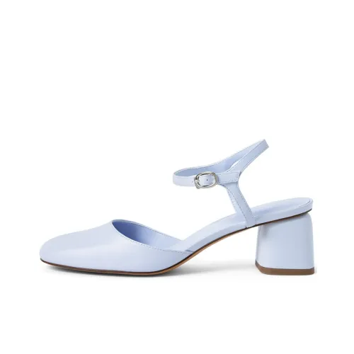 Сандалии с квадратным каблуком CHARLES KEITH женские светло-синие