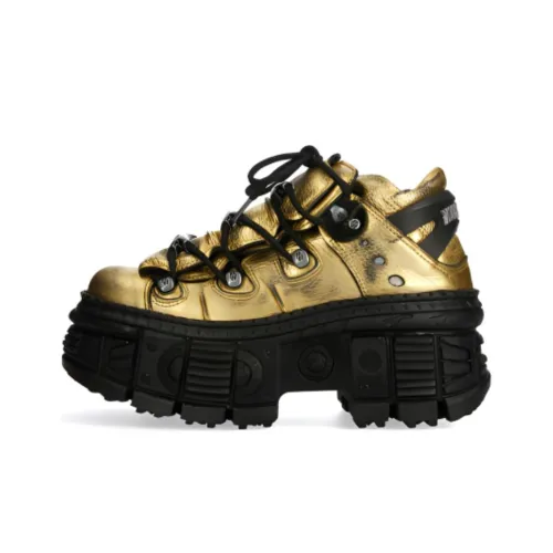 NEW ROCK Ботильоны Унисекс Золото