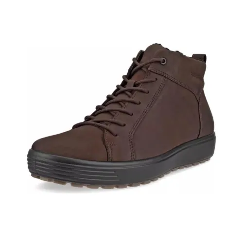 Ecco Soft 7 Ботильоны Мужские Коричневые