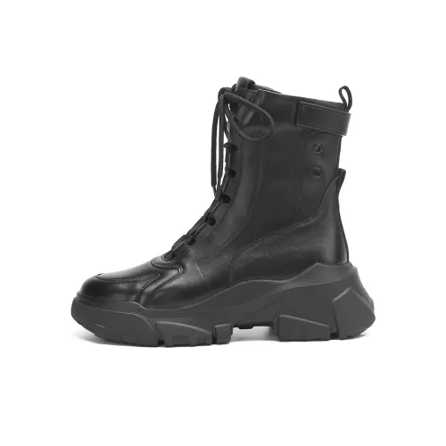 PIERCE GENTRY Короткий MID Голень Martin Boot 5,5cm Женские