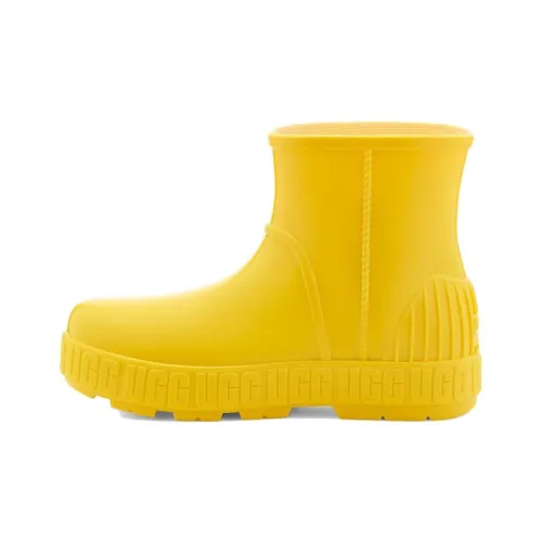 UGG Drizlita Теплый Износостойкий Противоскользящий Короткий Снежные ботинки Женские Желтые