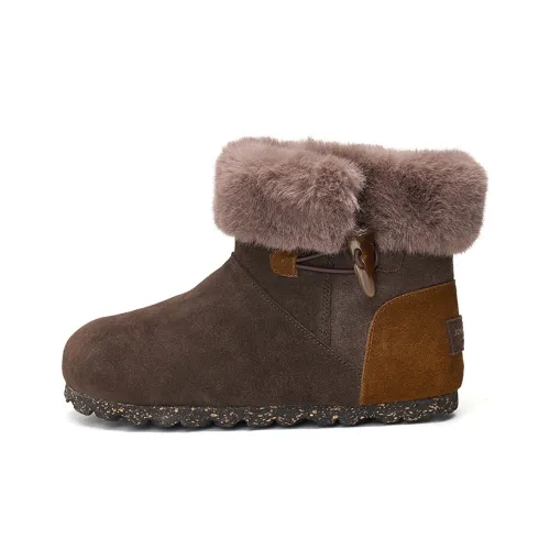 Joy Mario Термический Увеличение Высоты Короткие MID Ботинки для снега 3 см Женские