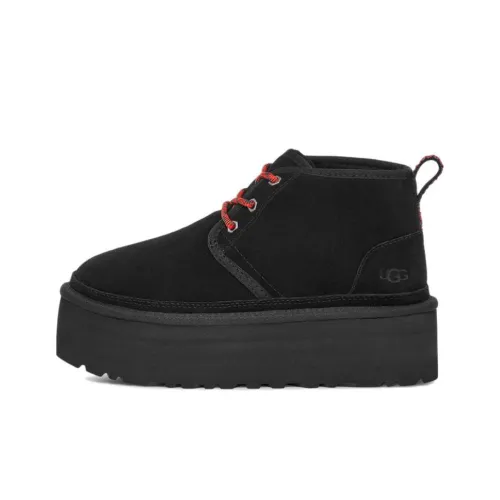 UGG Платформа Обувь Женская Черная