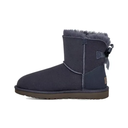 UGG Термостойкие противоскользящие короткие снегоботинки женские синие