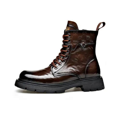Xiwencha Crew Martin Boot Мужской