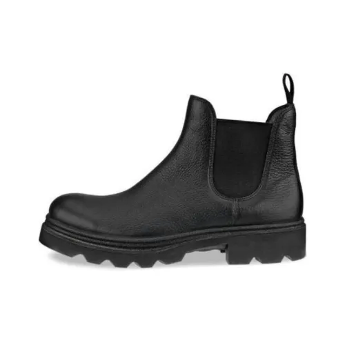 Ecco Короткий Челси Мужской Черный