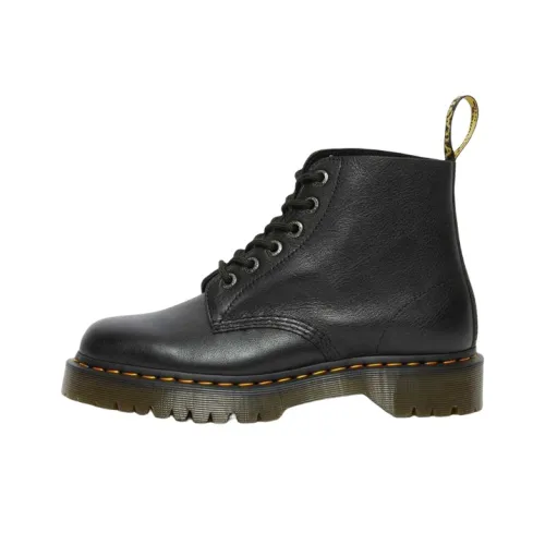 Dr.Martens 101 BEX PISA Удобные Повседневные Ботильоны Martin Boot Мужские Черные