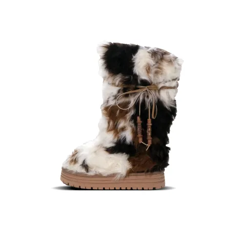 EYGPAP THREE Цвет Кошка Атмосфера Одежда Позиционирование Стиля Crew Сноубутсы Женские