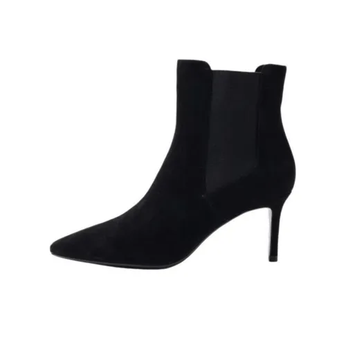 STEVE MADDEN Короткий Челси 7,8 см Женские Черный