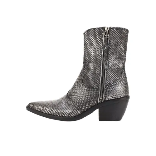 Ботильоны AirStep Женские Серебряные