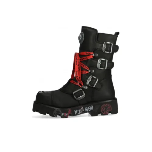 NEW ROCK Ботильоны 4CM Мужской Черный