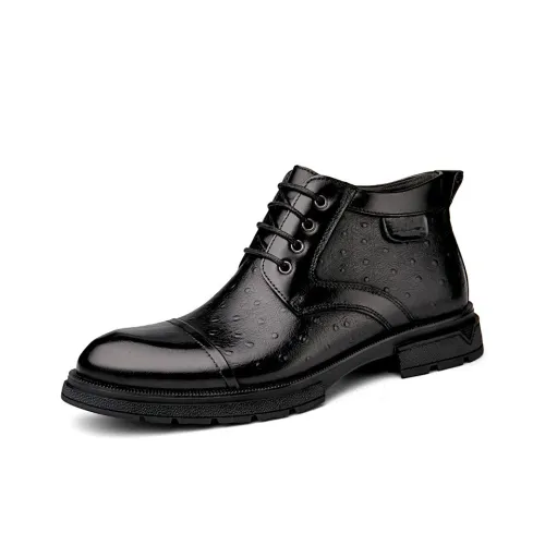 Bull Thunder Crew Martin Boot Мужской Черный