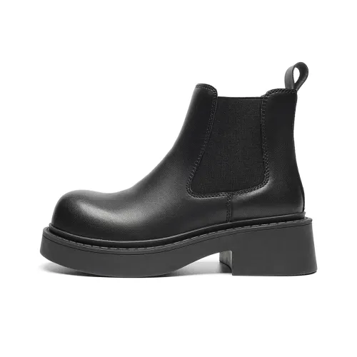 EBLAN Ankle Длина Челси Женские Черный