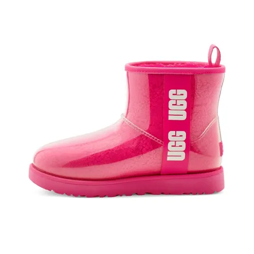UGG CLASSIC CLEAR MINI Теплый противоскользящий короткий снегокат Женские Rock Rose