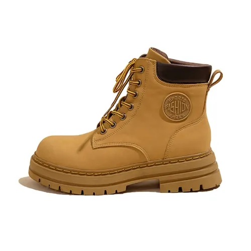 SHUMO Короткий Мартин Ботинок 4,5CM Женский Bumblebee