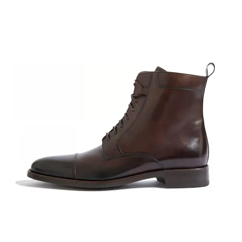 SCAROSSO Ботильоны 3 см Мужской Темно-коричневый