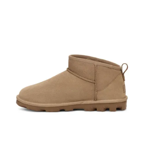 UGG Термостойкие Короткие Снежные Ботинки Унисекс Коричневый