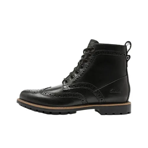 Clarks Short Martin Boot Мужской Черный