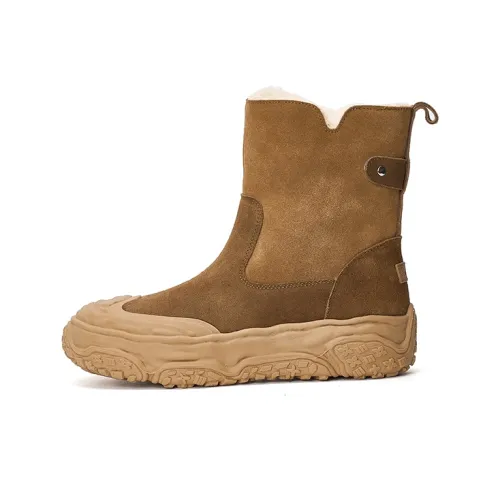 Joy Mario Термический Увеличение Высоты Короткие Снежные Ботинки для Голени Женские