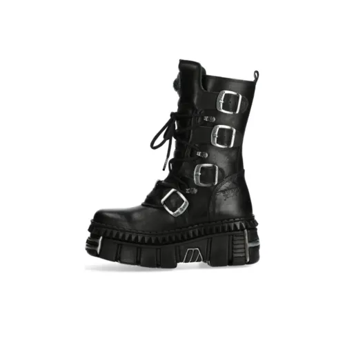 NEW ROCK Ботильоны 6 см Унисекс Черный