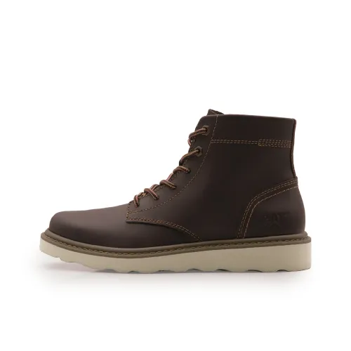 CAT Устойчивый к истиранию Короткий Аутдор Мужской Темно-коричневый