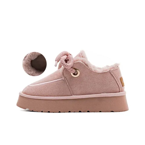 Warrior Термостойкий Аbrasion-Resistant Slip-Resistant Short Snow Boots Women's Pink