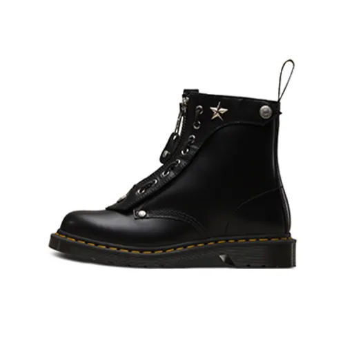 Dr.Martens 1460 Короткий Мартин Ботинок Унисекс Черный