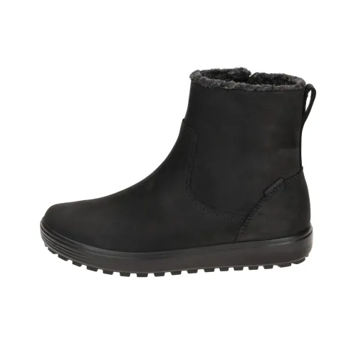 Ecco Soft 7 Ботильоны Женские Черные