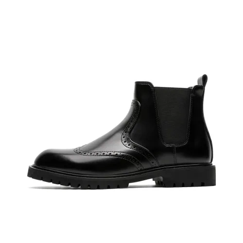 Chi Wolf Короткий Челси Мужской Черный