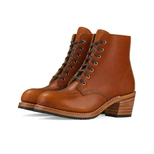 RED WING Обувь Ботильоны Женские Красный Коричневый